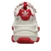 Balenciaga x adidas Triple S «Branco Vermelho» ID4734