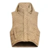 Balenciaga x Gucci The Hacker Project Colete acolchoado Hacker Cocoon «Beige» 681884TLO539585