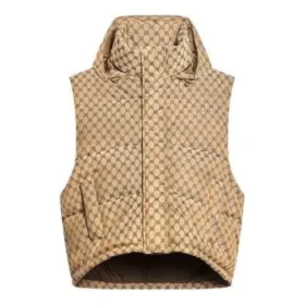 Balenciaga x Gucci The Hacker Project Colete acolchoado Hacker Cocoon «Beige» 681884TLO539585