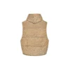 Balenciaga x Gucci The Hacker Project Colete acolchoado Hacker Cocoon «Beige» 681884TLO539585