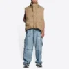 Balenciaga x Gucci The Hacker Project Colete acolchoado Hacker Cocoon «Beige» 681884TLO539585