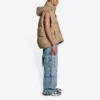 Balenciaga x Gucci The Hacker Project Colete acolchoado Hacker Cocoon «Beige» 681884TLO539585