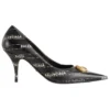 Balenciaga x Gucci The Hacker Project Knife Pumps «Preto» 680760-ULR00-1146