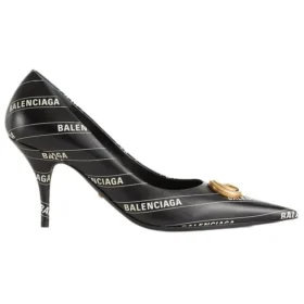 Balenciaga x Gucci The Hacker Project Knife Pumps «Preto» 680760-ULR00-1146