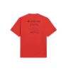 Balenciaga x PlayStation Colaboração FW21 PS5 Padrão Geométrico Alfabético Estampado, Manga Curta, Unissexo, Vermelho 651795TKVF36552