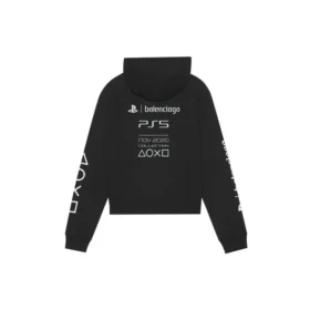 Balenciaga x PlayStation Unissexo FW21 com Estampado Preto 657034TKVF41070 Balenciaga x PlayStation Unissexo FW21 com Estampado Preto 657034TKVF41070