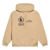 Balenciaga x Programa Alimentar Mundial – Hoodie de corte médio «Beige» 600583TJVK49605