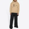 Balenciaga x Programa Alimentar Mundial – Hoodie de corte médio «Beige» 600583TJVK49605