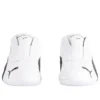 Balenciaga x Puma Speedcat em couro «Branco Preto» 847148WSDSB9010