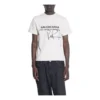 Balenciaga x RuPaul, assinatura conjunta, coleção FW21, estampado com letras, gola redonda, masculino, branco 670943TLV579057