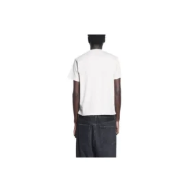 Balenciaga x RuPaul, assinatura conjunta, coleção FW21, estampado com letras, gola redonda, masculino, branco 670943TLV579057 Balenciaga x RuPaul, assinatura conjunta, coleção FW21, estampado com letras, gola redonda, masculino, branco 670943TLV579057
