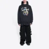 Balenciaga x THE SIMPSONS Hoodie de algodão, corte largo «Black» 674986TLVG81000