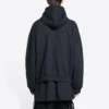 Balenciaga x THE SIMPSONS Hoodie de algodão, corte largo «Black» 674986TLVG81000