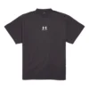 Balenciaga x Under Armour T-shirt, corte oversized, «Preto/Branco» 787349TRVB79034