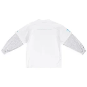 Balenciaga x WFP T-shirt com mangas duplas “Branca” 698089TMVL29086 Balenciaga x WFP T-shirt com mangas duplas “Branca” 698089TMVL29086