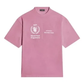 Balenciaga x WFP T-shirt, corte médio «Rosa» 612966THV845621 Balenciaga x WFP T-shirt, corte médio «Rosa» 612966THV845621