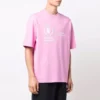 Balenciaga x WFP T-shirt, corte médio «Rosa» 612966THV845621