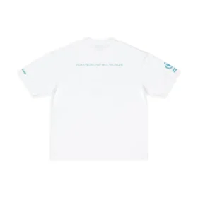 Balenciaga x WFP T-shirt, corte médio, “White” 612966TMVL29086 Balenciaga x WFP T-shirt, corte médio, “White” 612966TMVL29086