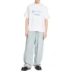 Balenciaga x WFP T-shirt, corte médio, “White” 612966TMVL29086