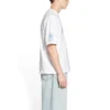 Balenciaga x WFP T-shirt, corte médio, “White” 612966TMVL29086