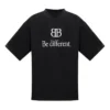 BB Be Different T-shirt, corte médio, “Black” 612966TNVU91070