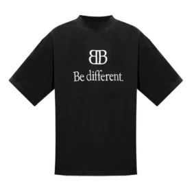 BB Be Different T-shirt, corte médio, “Black” 612966TNVU91070