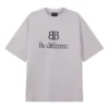 BB Be Different T-shirt, corte médio, «Cinza» 612966TNVU99784