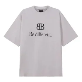 BB Be Different T-shirt, corte médio, «Cinza» 612966TNVU99784