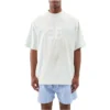 BB Paris Strass T-shirt, corte médio, «Dirty White» 739784TOVU69012
