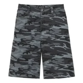 Bermudas de camuflagem «Cinza» 641464TJW551055