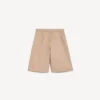 Bermudas de senhora na cor duna