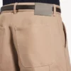 Bermudas de senhora na cor duna