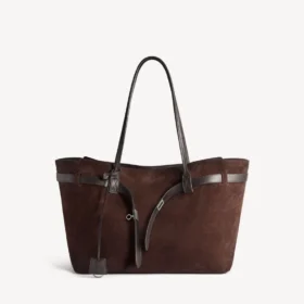 Bolsa Bel Air grande para mulher em cor café claro