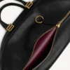 Bolsa de bowling feminina Bolero, tamanho médio, em preto