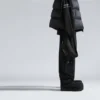 Bolsa de cintura de esqui para homem em preto