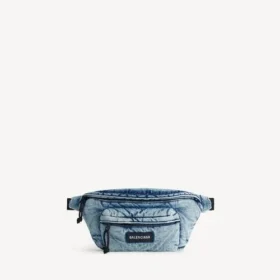 Bolsa de cintura Explorer para homem em azul desbotado