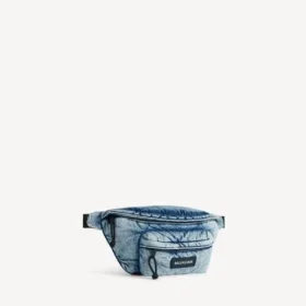 Bolsa de cintura Explorer para homem em azul desbotado