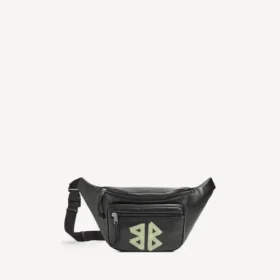 Bolsa de cintura Explorer para homem em preto