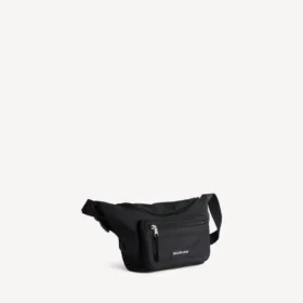 Bolsa de cintura Explorer para homem em preto