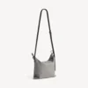 Bolsa de compras masculina com saco de proteção e alça transversal, tamanho médio, em cinzento Balenciaga