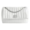 Bolsa de corrente média Monaco acolchoada «Off White» 7659452AASE9106