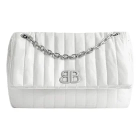 Bolsa de corrente média Monaco acolchoada «Off White» 7659452AASE9106