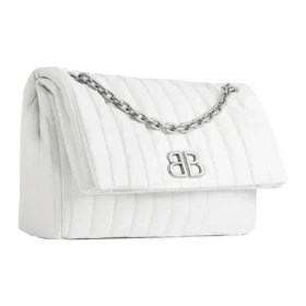 Bolsa de corrente média Monaco acolchoada «Off White» 7659452AASE9106