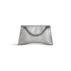 Bolsa de corrente pequena Crush com efeito sujo «Silver» 7819202AA6X8110