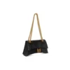 Bolsa de corrente pequena Crush com relevo de crocodilo «Preto» 716351210IX1000