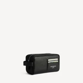 Bolsa de higiene masculina em preto