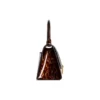 Bolsa de mão pequena Hourglass com padrão de concha de tartaruga «Castanho» 5935462AAZK2126