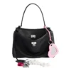 Bolsa de mão pequena Rodeo com efeito usado e um pingente «Preto» 7897792AA831000