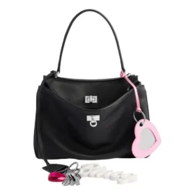 Bolsa de mão pequena Rodeo com efeito usado e um pingente «Preto» 7897792AA831000