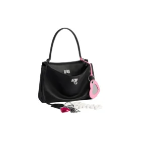Bolsa de mão pequena Rodeo com efeito usado e um pingente «Preto» 7897792AA831000